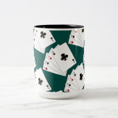 Mok voor vier afspeelkaarten (Center)