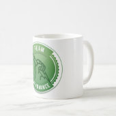 Mok voor vooraf ontvangen koffie van team CF (Voorkant rechts)