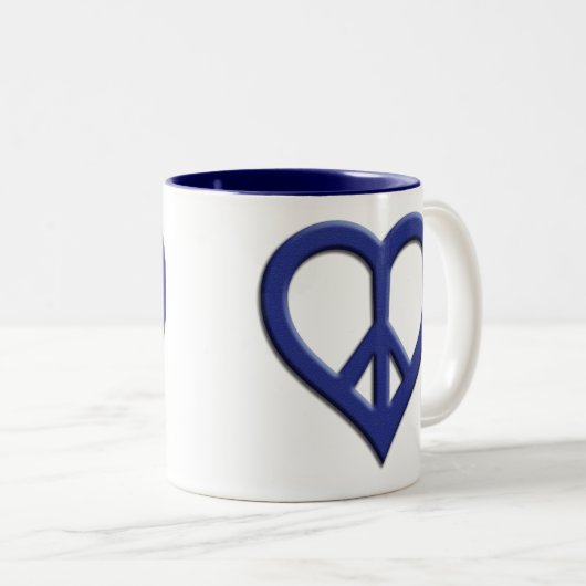 Mok voor vrede en liefde (Voorkant rechts)