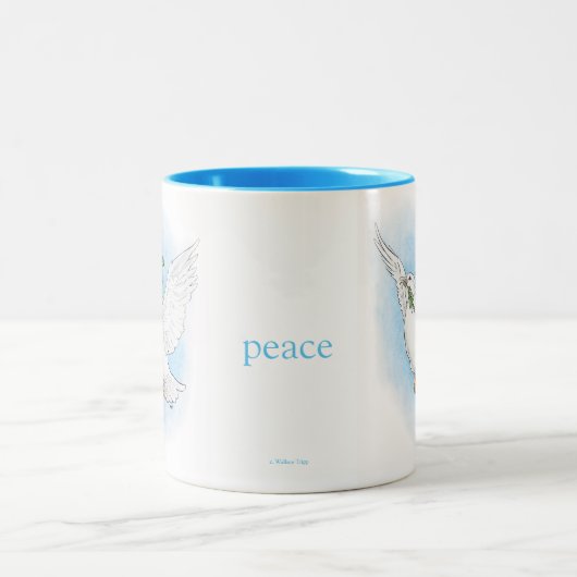 Mok voor vredesduif en muis (Center)