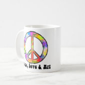 Mok voor vredeshandtekeningen (Voorkant links)