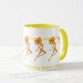 Mok voor vrolijk denken (Voorkant rechts)