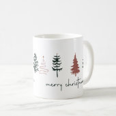Mok voor vrolijke kerstbomen (Voorkant rechts)