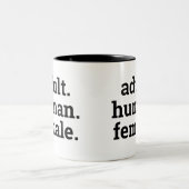 Mok voor vrouwelijke definitie (Center)