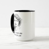 Mok voor vrouwen in combinatie met zwervers (Voorkant links)