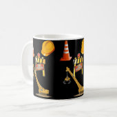 mok voor warme chocoladekoffie koffie koffie (Voorkant links)