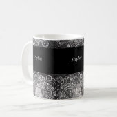 mok voor warme chocoladekoffie koffie koffie (Voorkant links)