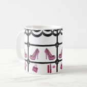 mok voor warme chocoladekoffie koffie koffie (Voorkant links)