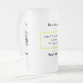 Mok voor weddenschap Glass Beer (Voorkant links)