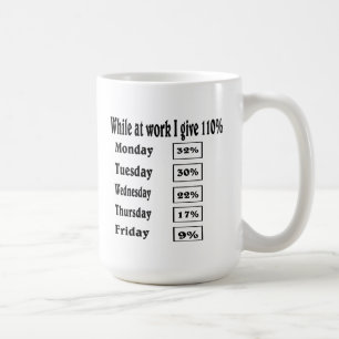 mok voor werkkoffie.