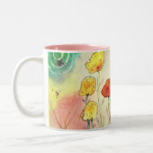 Mok voor Whimsical Dandelion Coffee (Links)