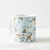 Mok voor wintervakantie in Poinsettia (Voorkant links)