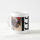 Mok voor wirespaardoxie koffie (Voorkant links)