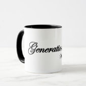 Mok voor X-generatie (Voorkant links)