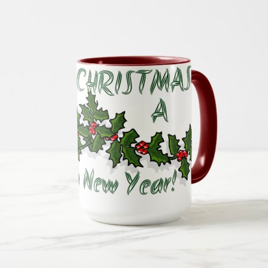 Mok voor zeer kerstmis (Voorkant rechts)