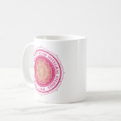 Mok voor zegel van CIIS University Seal (Voorkant links)