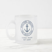 Mok voor zeilor met kikkervisje (Links)