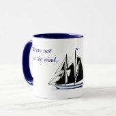 mok voor zeilwinden koffie (Voorkant links)