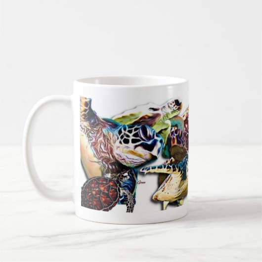 Mok voor zetschildpad (Links)