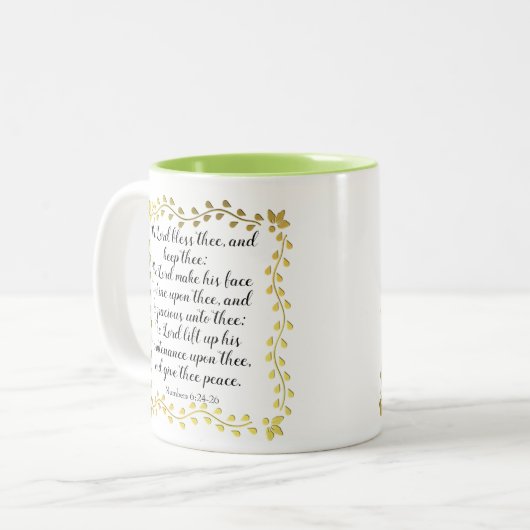 Mok voor zinken (Voorkant links)