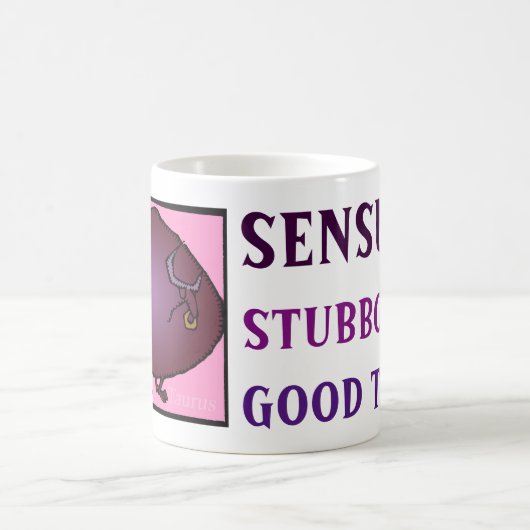 Mok voor Zodiac Sign Personality Taurus (Center)