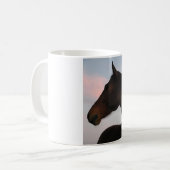 Mok voor zonnepaarden (Voorkant links)