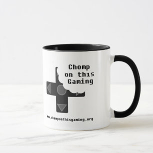 Mok voor zwart gebitte D-pad koffie