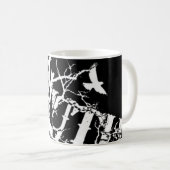 Mok voor zwart-wit en witwaarheid2 (Voorkant rechts)