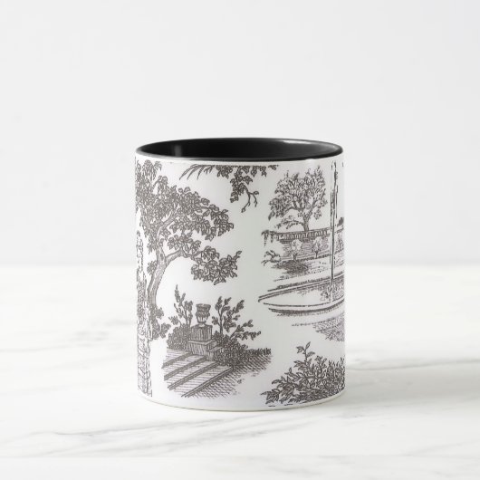 Mok voor zwart-witafdrukken (Midden)