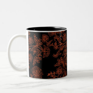 Mok voor zwarte en bruine patroonkoffie