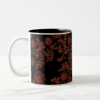 Mok voor zwarte en bruine patroonkoffie