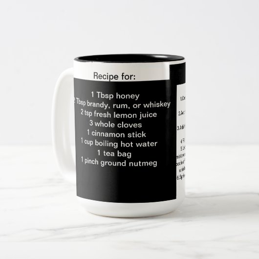 Mok voor zwarte en witte hotline (Voorkant links)