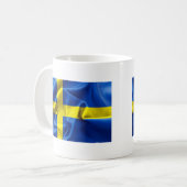 Mok voor Zweedse vlagkoffie (Voorkant links)