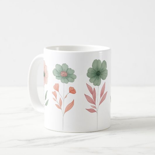 Mok voorlentesbloem (Voorkant links)