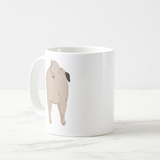 Mok voorzijde en knop (Voorkant links)