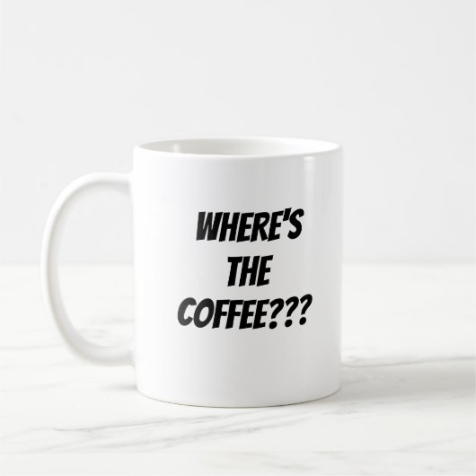 Mok vraagt weer om koffie (Links)
