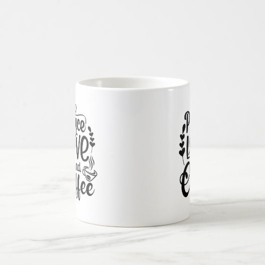 Mok vredesliefde en koffie (Center)