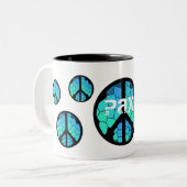 Mok vredessymbool - Pax! (Voorkant links)