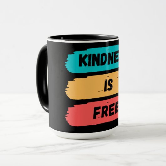 Mok Vriendelijkheid Is Gratis (Voorkant links)
