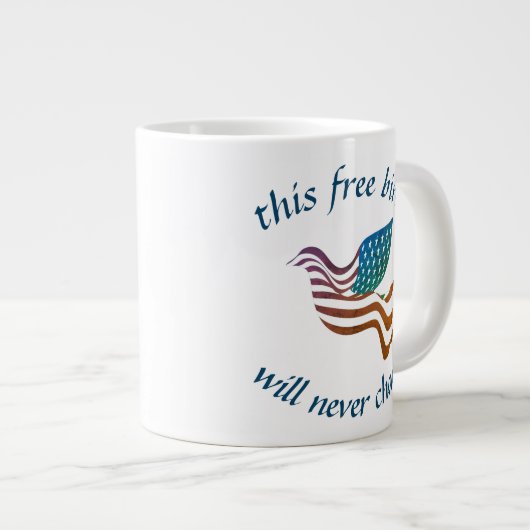 Mok vrije vogels (Voorkant rechts)