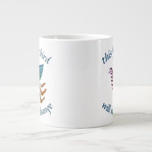 Mok vrije vogels (Voorkant)