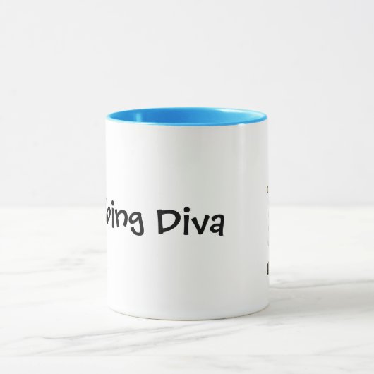 Mok vrouw of Lady Plumber (pas het aan) (Midden)