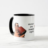 Mok vrouwenthema (Voorkant links)