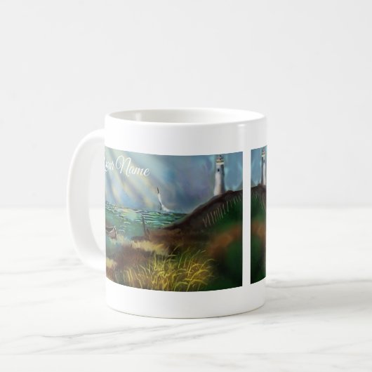 Mok vuurtoren (Voorkant links)