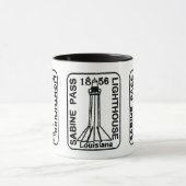 Mok vuurtoren gestampt (Midden)