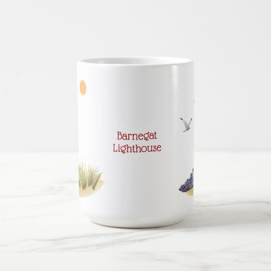 Mok vuurtoren van Barnegat (Center)