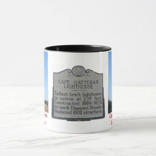 Mok vuurtoren van Cape Hatteras (Midden)
