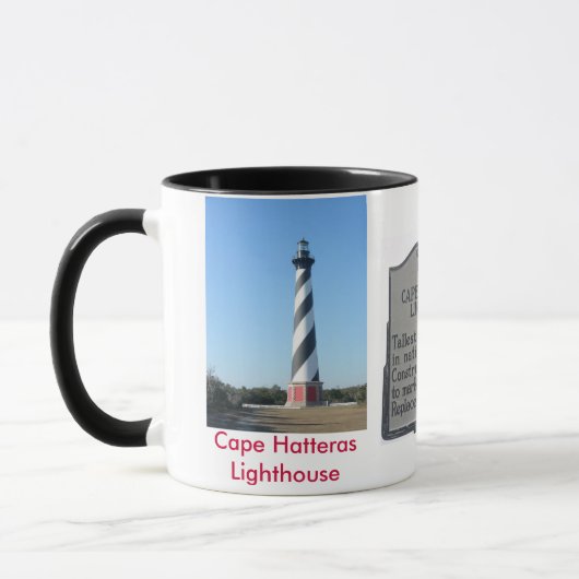Mok vuurtoren van Cape Hatteras (Links)