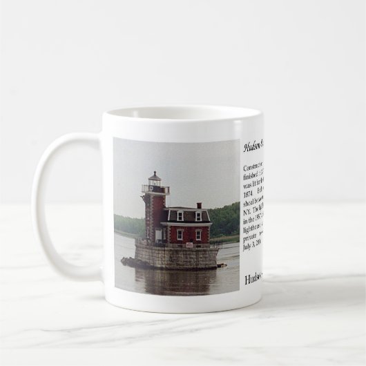 Mok vuurtoren van Hudson Athens (Links)