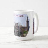 Mok vuurtoren van Navesink Twin Lights (Voorkant rechts)